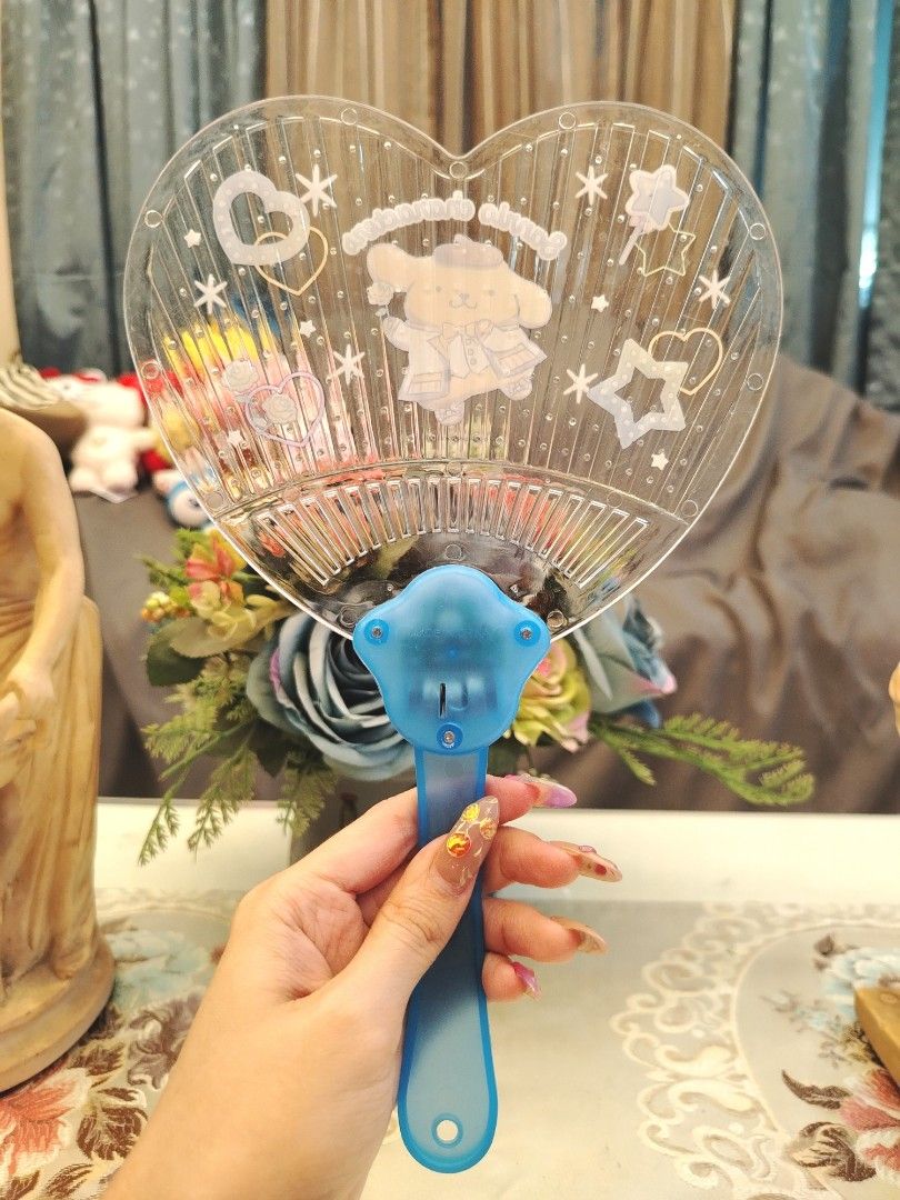 Sanrio Pompompurin Light-up Fan Toy (Category: Plushies & Soft Toys) located in San Fernando. Submitted by jpmarketplace2023 (Listing ID 1449605931, Image 2). Description: 💚 All items are authentic from Japan. 💛 MOP: GCash (❌️ GCash Protect) 🩵 MOD: LBC only (❌️ S. Checkout, COD, COP) 💙 Meet-up: Vista Mall, San Fernando, Pampanga 💜 All items are on-hand. 🧡 First to pay gets the item first. ❤️ Breakable items are packed with care and caution.