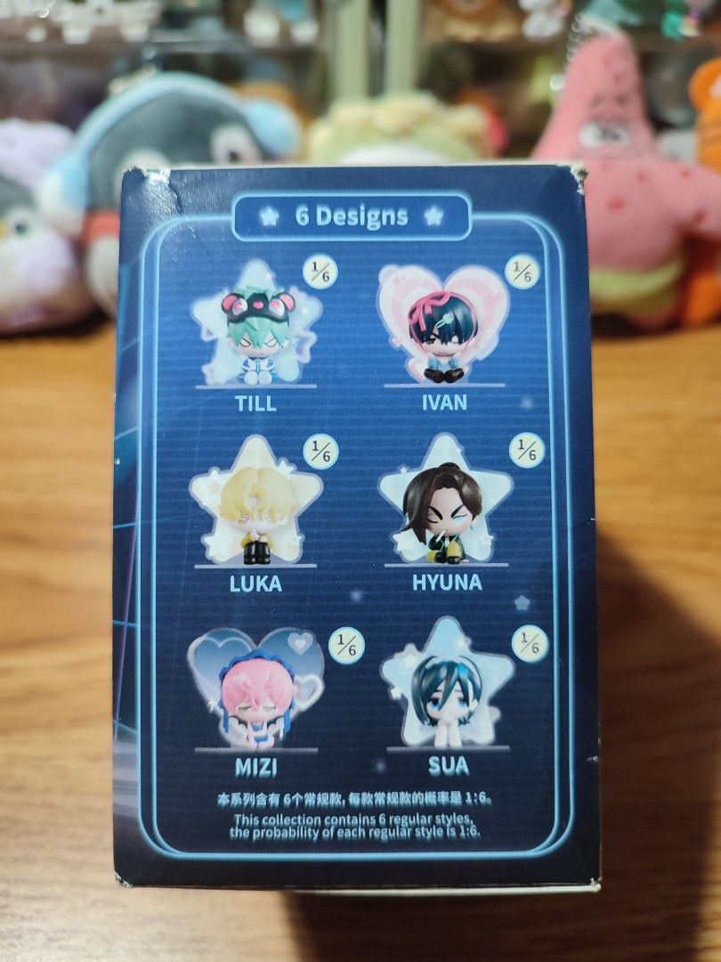 SEALED Alien Stage Blind Box Figure - AET (Category: Designer & Blind Box Toys) located in General Trias. Submitted by chibichyyy19 (Listing ID 1449565555, Image 3). Description: 💮 FOR SALE 💮 ➡️SEALED & AUTHENTIC Alien Stage AET Series Blind Box Figure - Item price + lsf - PAYO only! (Pay As You Order)/Payment first before ship. - Features 6 possible characters: Till, Ivan, Luka, Hyuna, Mizi, Sua. - Only selling this item as SEALED. If you want
