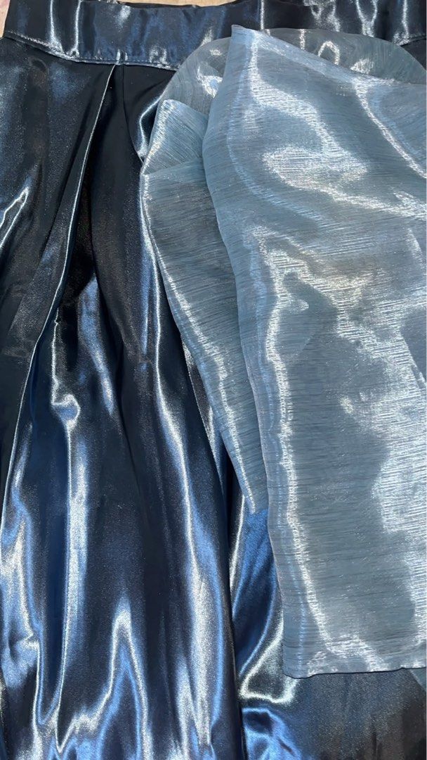 SHIMMERING BLUE FILIPINIANA (Category: Dresses) located in Paranaque City. Submitted by chelsvalerio (Listing ID 1449578212, Image 2). Description: - Size Medium - for sale for 3,000 (nego) - for rent for 800 Las Piñas loc .