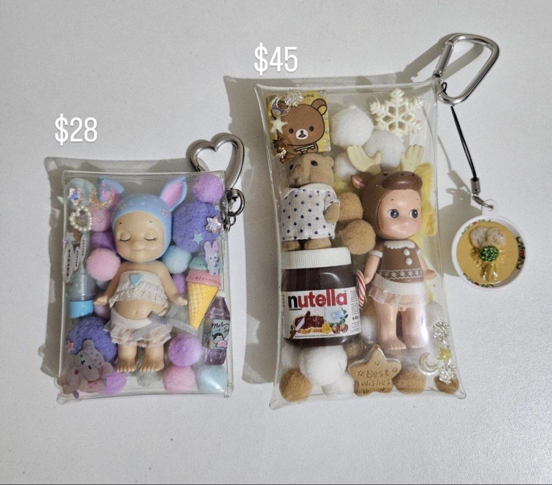 Sonny Angel Figures Miffy / Custom Keychain , Pouch (Category: Designer & Blind Box Toys) located in Singapore. Submitted by cozyyydayyy (Listing ID 1432482340, Image 3). Description: 🌱 Please read before purchasing: • All Sonny Angel figures are 100% authentic. • Some figures may have minor dust, storage marks, or light stains from storage. Most light marks can be gently removed with a clean eraser. • Please review all photos carefully, as they