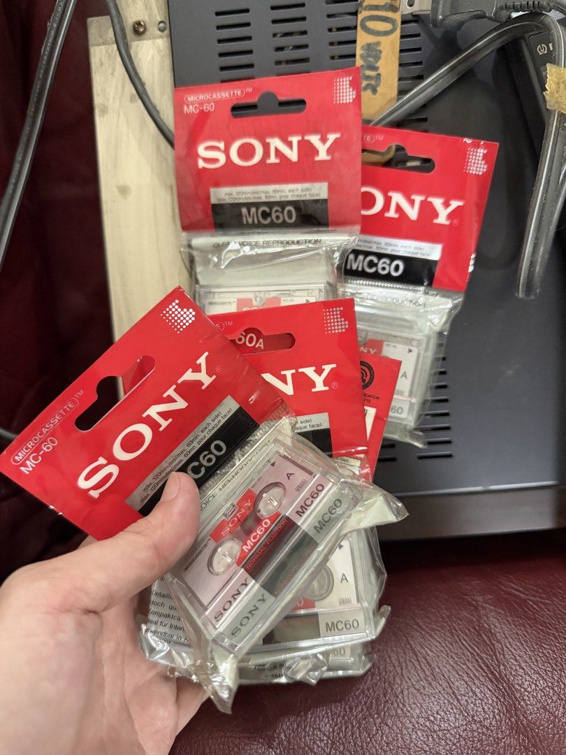 Sony MC60 Cassette Tape (Category: Portable Music Players) located in Pasig City. Submitted by aids888 (Listing ID 1449708279, Image 1). Description: For sale Php 400 each.