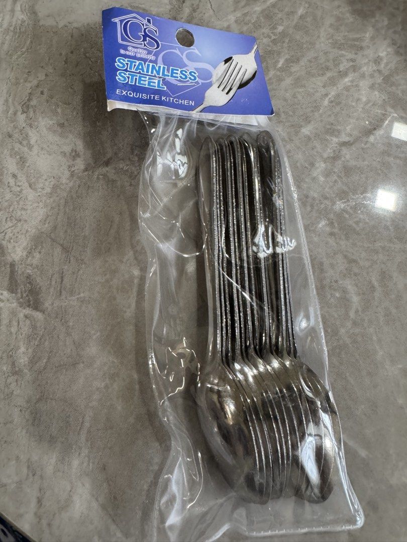 Stainless Steel Spoons Set - 14cm