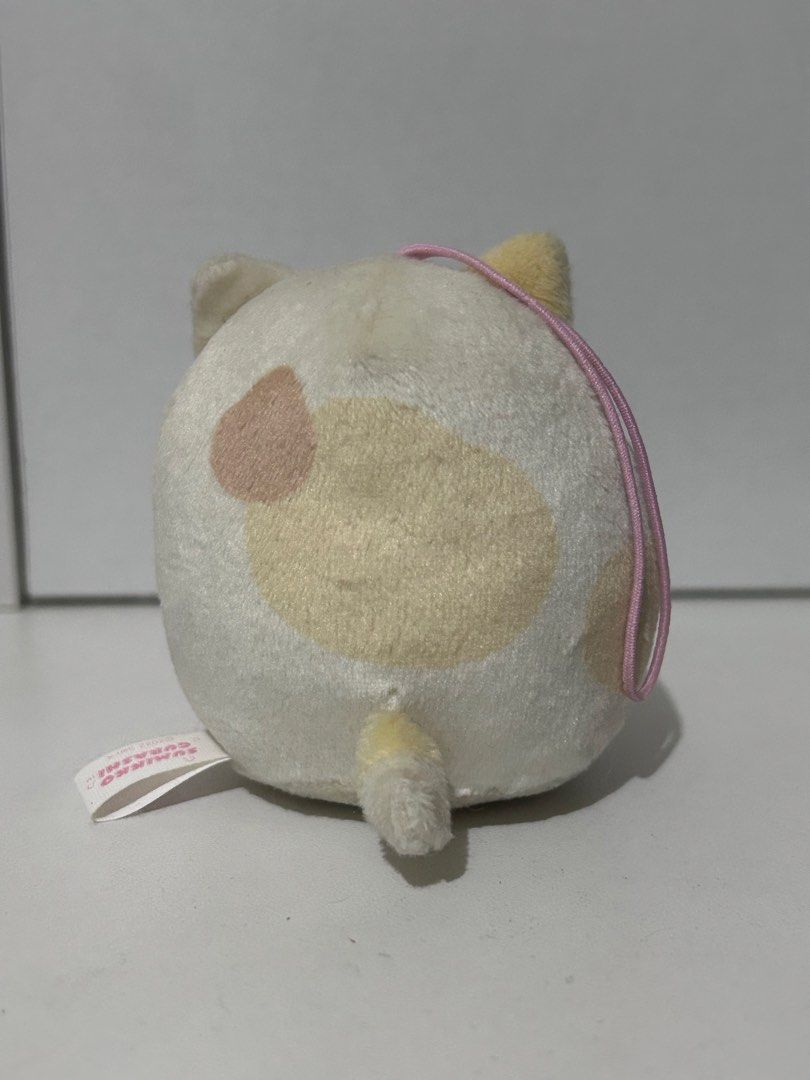 Sumikko Gurashi Neko Popcorn Plush Keychain (Category: Plushies & Soft Toys) located in Marikina City. Submitted by decluttering.matters (Listing ID 1449705711, Image 2). Description: Sumikko Gurashi cute cat plush toy with 3D glasses and popcorn. Perfect for collectors or as an accessory. Needs cleaning No reservations. Payment first via GCash Shipping will be arranged and paid by the buyer. Preferably Grab or Lalamove For provincial deliveries,