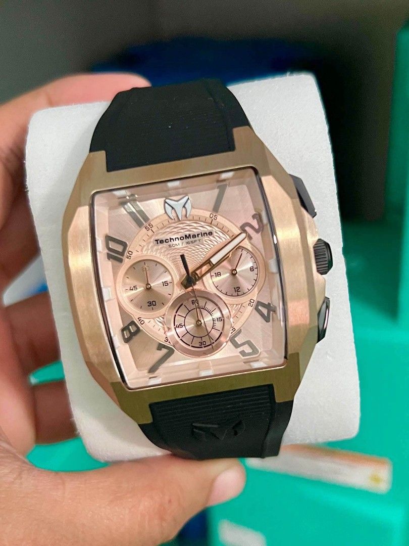 TechnoMarine New Design (Category: Men's Watches) located in Toledo. Submitted by sissyoriginalstuff (Listing ID 1449640762, Image 2). Description: ‼️New Arrival Restock- Newest Design ‼️‼️ Techno Quadrant Series 41mm case Sale retail -₱8,799+ sf ✅All Onhand - Direct Supplier here 💜 ✅Guaranteed all items are AUTHENTIC/ORIGINAL/US BOUGHT ✅Moneyback Guaranteed if proven fake Disclaimer : We are not affiliated with any of the brands featured in thi