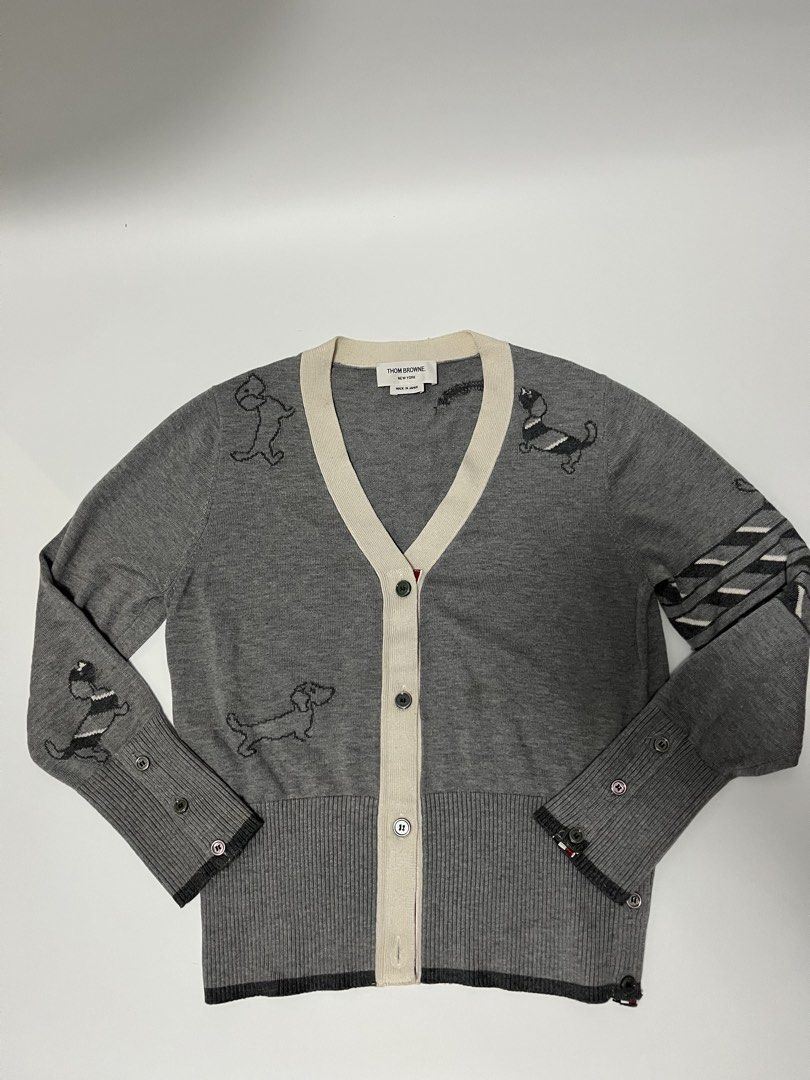 THOMB BROWNE CARDIGAN (Category: Activewear) located in Bulacan. Submitted by groundloot727 (Listing ID 1449700123, Image 1). Description: .