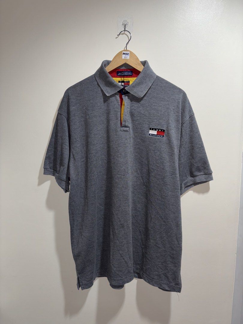Tommy Hilfiger Polo Shirt (Category: Tshirts & Polo Shirts ) located in Manila. Submitted by buzz.garments (Listing ID 1449673781, Image 1). Description: Size: XXL on tag Width: 25” Length: 30” - color may vary due to lighting. please manage your expectations-minimal and unseen flaws must be considered..