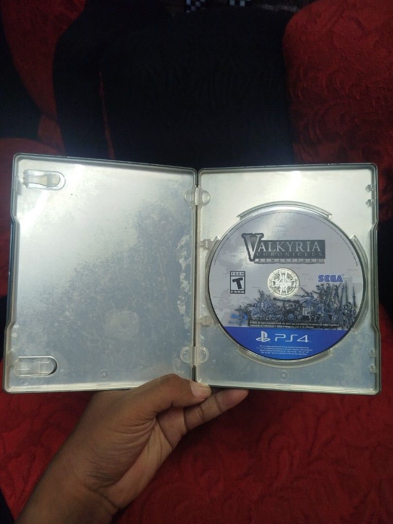 Valkyria Chronicles & Revolution PS4/PS3/PSP Games Bundle (Category: PlayStation) located in Binan City. Submitted by pumpkiiin02 (Listing ID 1449730178, Image 3). Description: Inclusions: - Valkyria Chronicles for PS4 (comes with a metal case) - Valkyria Chronicles for PS3 - Valkyria Revolution for PS4 (SEALED) - Valkyria 3 for PSP (Case & Manual Only) - Valkyria 2 Loose PSP UMD - All discs are present and accounted for - A fantastic collection 