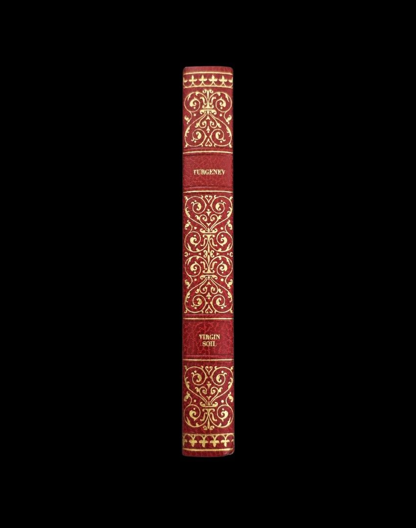 Virgin Soil by Ivan Turgenev (Hardbound) (Category: Storybooks) located in Dasmarinas. Submitted by curatedreadsbykat (Listing ID 1449537904, Image 1). Description: ✨ Secondhand ✨ This is a preloved copy so kindly manage your expectations. May have flaws like dents, tanning, foxing, writings, etc. ✨ Kindly swipe left on the picture section of the listing to see the condition of the book..