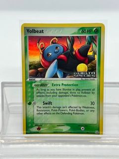 volbeat pokemon card 92/106 Great Encounters Colorless Coordinated Strike (20+ If Illumise is on your bench Volbeat For Sale | Carousell