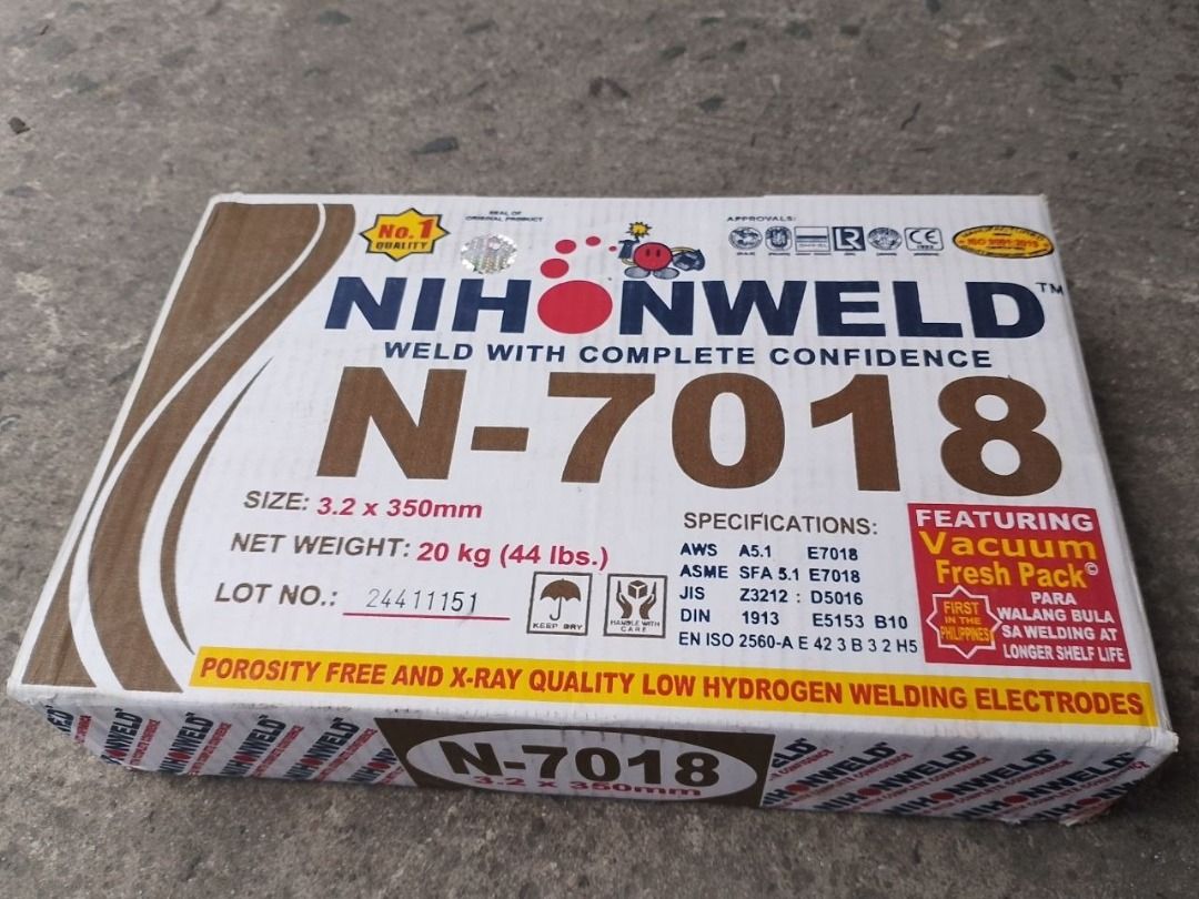 welding rod 7018 (Category: Everything Else Others) located in Caloocan City. Submitted by zenphoenix.0b9dcc (Listing ID 1449544238, Image 2). Description: Specs: 3.2mm (20kg).