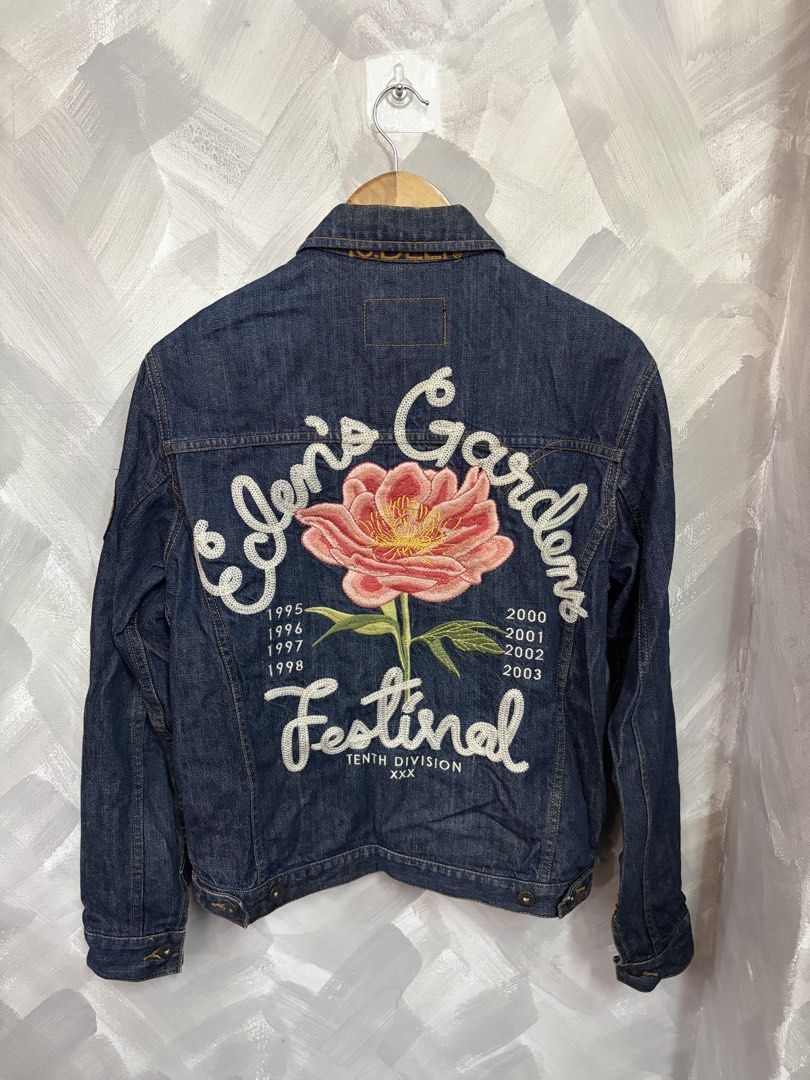 10deep Jacket (Category: Coats, Jackets and Outerwear) located in Kota Tinggi. Submitted by local_xxx (Listing ID 1449909634, Image 1). Description: Vintage 10deep Jacket embroidery Color Denim Size On Tag size S Pit 20/24 Condition 9/10 Postage Add On RM8/15.