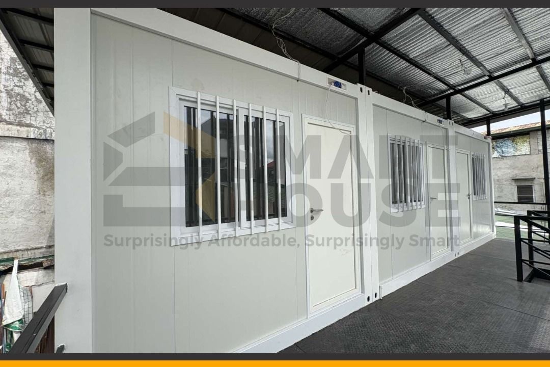 6 PATENTED LUXURY PREFAB CONTAINER APARTMENT UNITS POWERED BY SMARTHOUSE (Category: Construction & Building Materials) located in Quezon City. Submitted by Smarthouseph (Listing ID 1449760026, Image 3). Description: From challenging and limited lot... successful naming naitayo ang 6 complete Apartment units! Dahil sa Smarthouse, every square meter is an opportunity. 🔥 ✅ May sariling sala ✅ May bedroom ✅ May sariling CR ✅ May kitchen sink ✅ Space