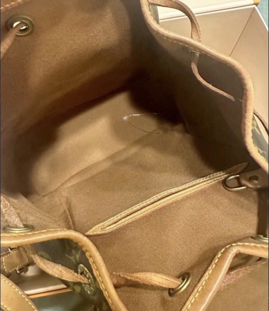 💯% AUTHENTIC LOUIS VUITTON Backpack Bag Monogram Montsouris PM (Category: Luxury Bags & Wallets) located in Cainta. Submitted by Micks81StorePH (Listing ID 1449887612, Image 3). Description: -Classic Monogram Canvas design -Compact dimensions ideal for daily use -Well-preserved condition with minimal signs of wear -Versatile and stylish for various occasions I'm open to reasonable offers. 😊 .