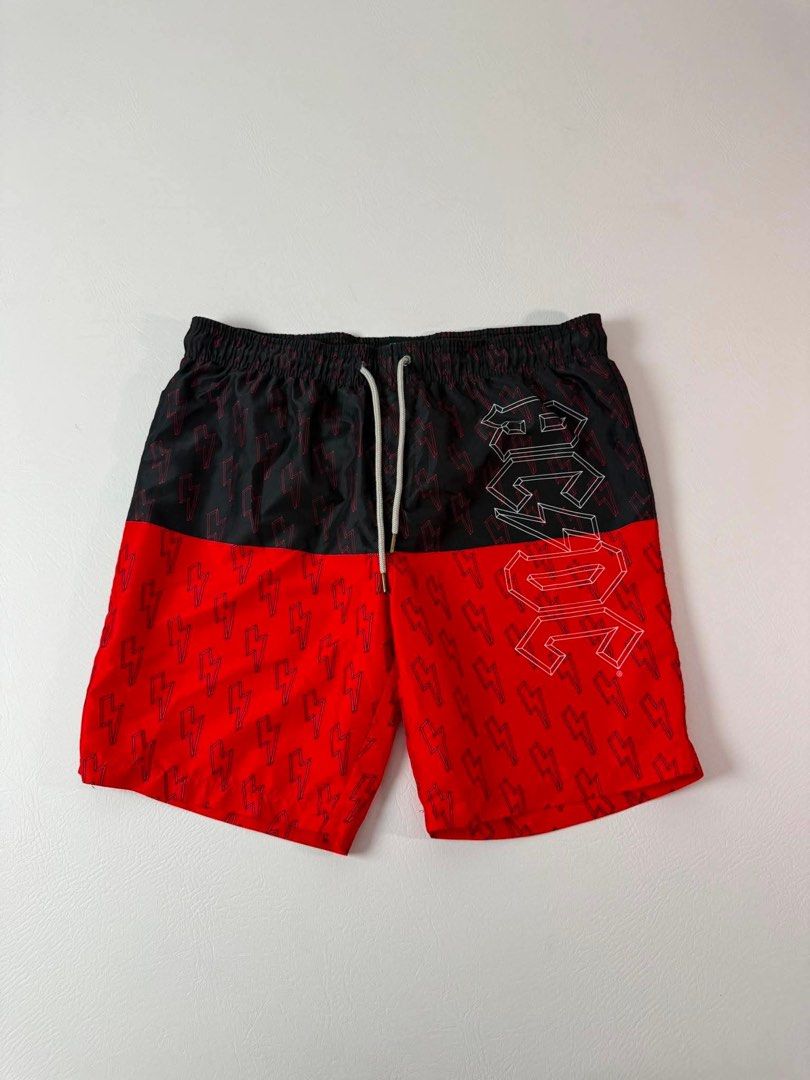 AC/DC BOARD SHORTS (Category: Shorts) located in Guagua. Submitted by sweetboyy (Listing ID 1449778256, Image 1). Description: AC/DC BOARD SHORTS EXCELLENCE CONDITION / NO ISSUE SIZE LARGE ON TAG / DIMES W36-38 L19.