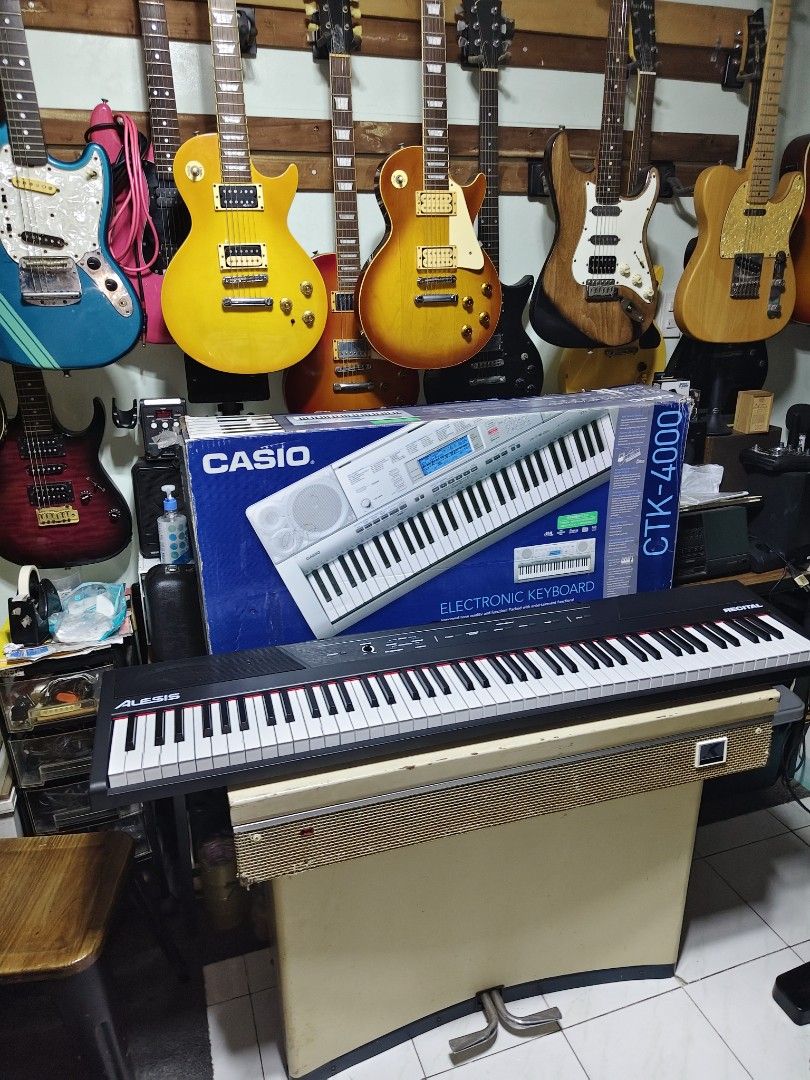 Alesis recital digital keyboard piano (Category: Musical Instruments) located in Paranaque City. Submitted by yourhonorvoy (Listing ID 1449771809, Image 1). Description: Alesis recital keyboard piano 10.5k only 88 keys With adapter(plug n play) With soft case Mint condition 😍Walang issue sa tunog, touch at electronics. lahat gumagana Ng maayos 👍Payment thru cash, bank transfer, gcash or in any remittance center 🚚We do shipping👍via lalamove an