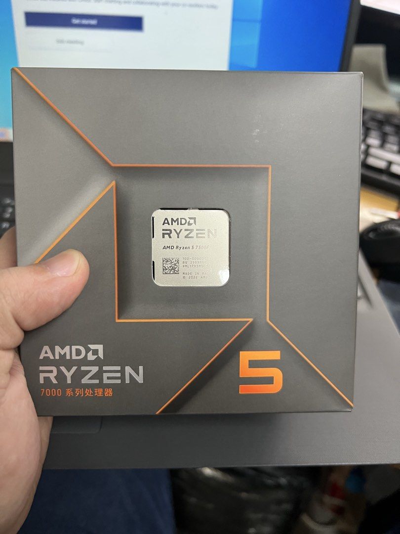 AMD Ryzen 5 7500F AM5 Socket CPU Processor (Category: Computer Parts) located in Caloocan City. Submitted by dave33333 (Listing ID 1449799763, Image 1). Description: 🔥 For Sale: AMD Ryzen 5 7500F 🔥 💰 Price: ₱6,000 📍 Location: Paco / Sta. Ana / Malate / Ermita, Manila • Purchased last March 2026 in L4z4d4 Specs & Details: • AMD Ryzen 5 7500F processor • 6 cores / 12 threads • Base clock: 3.7 GHz, Boost up to 5.0 GHz • Socket: AM5 • Ideal for g