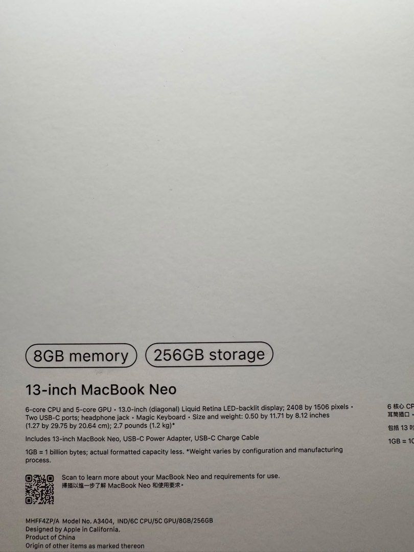 Apple MacBook Neo510330917377157121