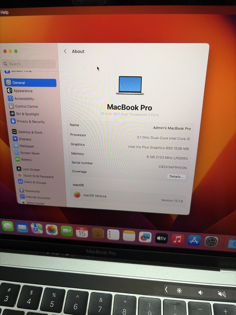 Apple MacBook Pro i5 Laptop510330913486940161