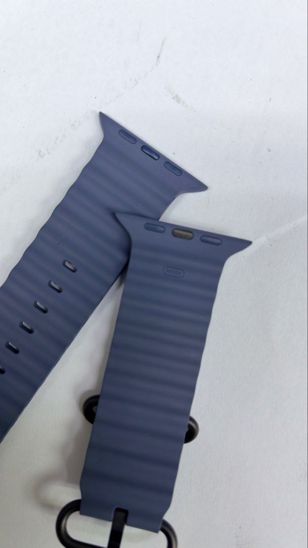 Apple Watch Ocean Band - Anchor Blue (Category: Watches) located in Kuala Lumpur. Submitted by aimifikri (Listing ID 1449789279, Image 3). Description: Color : Anchor Blue Compatible with Apple Watch 49/46/45/44/42mm.
