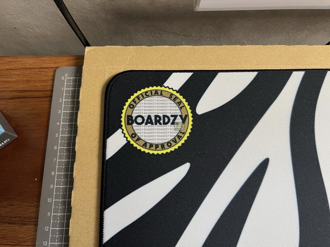 Artisan Ninja FX Zero SOFT XXL Boardzy Edition (Category: Mouse & Mousepads) located in Malabon City. Submitted by davidsoria (Listing ID 1449791488, Image 2). Description: Artisan Ninja FX Zero SOFT XXL Boardzy Edition Price: ₱5,500 • Mint condition • Can pass as new • With box • No issues • Firmness: SOFT • Size: XXL 500 x 490 x 0.4mm • Color: Boardzy Edition For some great affordable deals, feel free to check out my Carousell and FB page! 📌 D