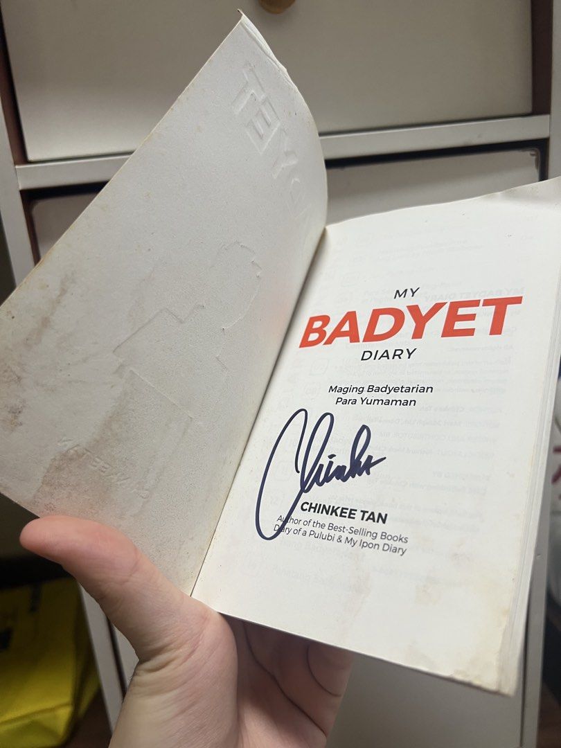 BADYET by Chinkee Tan (Category: Storybooks) located in Las Pinas. Submitted by TWMall (Listing ID 1449824600, Image 2). Description: No markings but check pictures of foxing and other flaws book may have .