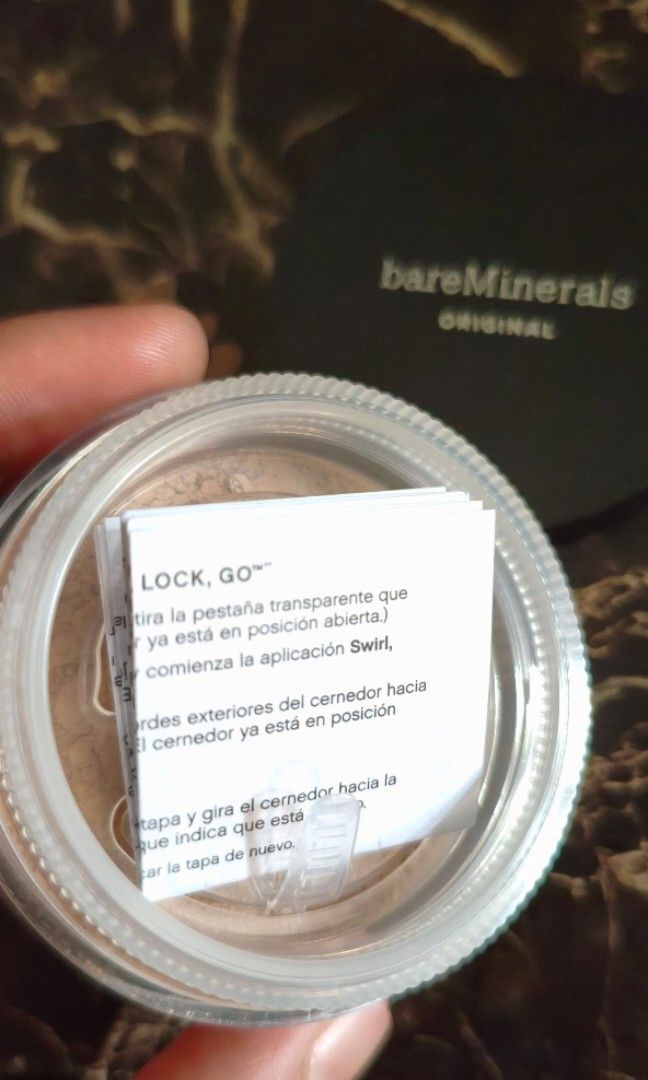 bareMinerals Original Foundation (Category: Makeup) located in Valenzuela. Submitted by daisy.beautyshop (Listing ID 1449276609, Image 3). Description: bareMinerals Original Foundation Broad Spectrum SPF 15 ( Neutral Ivory 06) Full Size Brand new and original Lalamove, LBC Gcash payment What you see is what you get No Return No Exchange No Refund The shipping fee will be shouldered by the buyer..