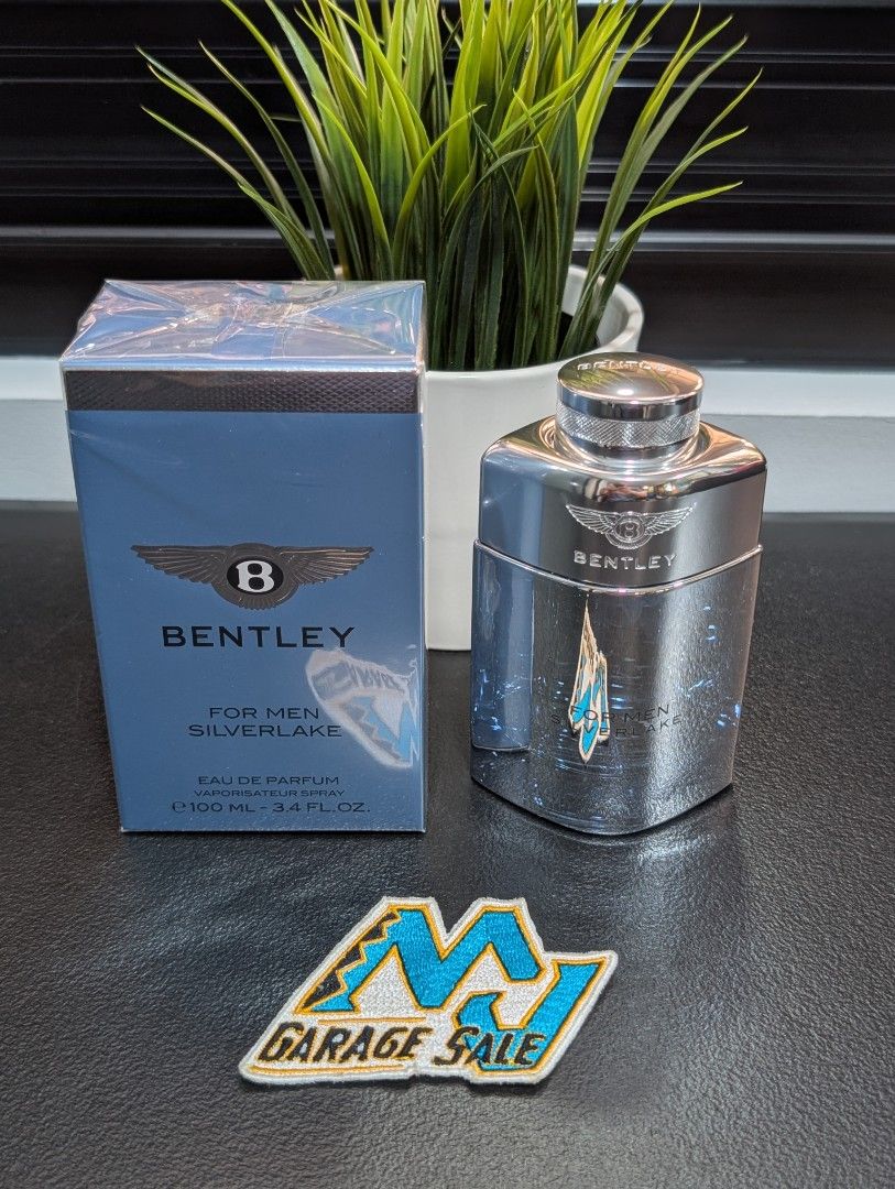 Bentley Silverlake Eau de Parfum 100ml For Men (Category: Fragrance & Deodorants) located in Santa Maria. Submitted by mjgaragesale (Listing ID 1449885154, Image 1). Description: Bentley Silverlake Eau de Parfum 100ml For Men ◉ 3 spray missing only ◉ Good as brandnew ◉ Opened the box just to try the scent ◉ 100% Legit / Original ✅ ◉ Fresh, elegant , clean, and invigorating scent ◉ Versatile for daily wear, office, gym, casual outings, and special