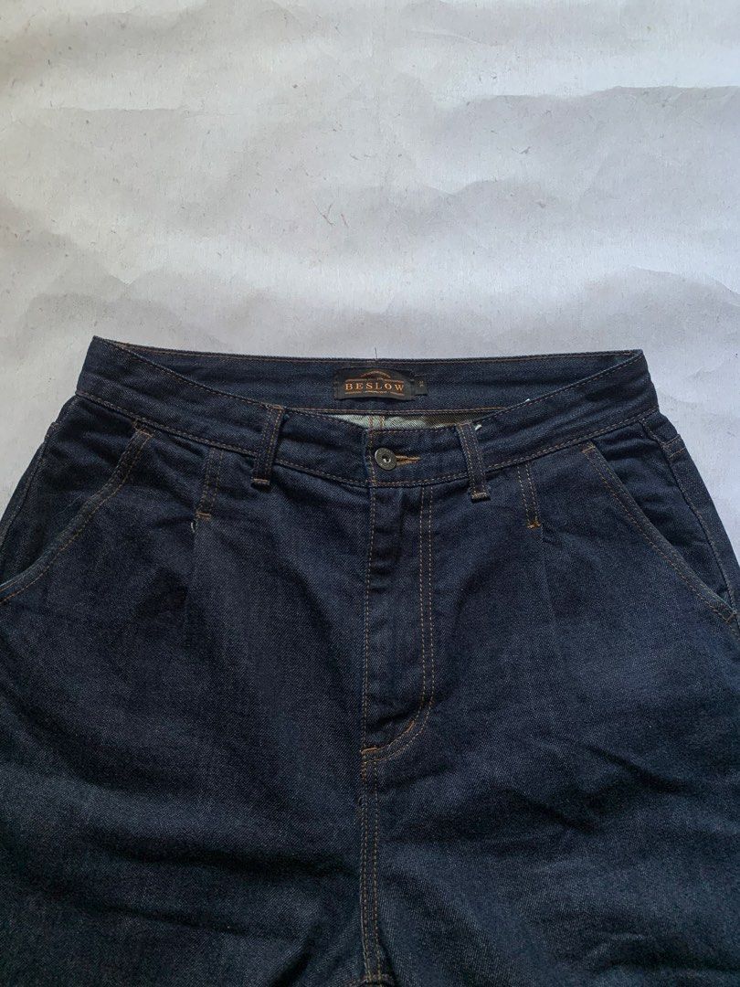 Beslow Selvedge raw denim (Category: Jeans) located in Manila. Submitted by plasticcase__ (Listing ID 1449767406, Image 3). Description: 32 waist.