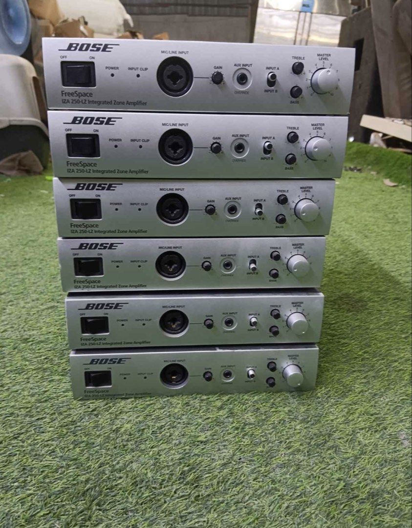 Bose FreeSpace IZA 250-LZ Integrated Zone Amplifier (Category: Soundbars, Speakers & Amplifiers) located in Muntinlupa City. Submitted by everyjuan (Listing ID 1449849377, Image 1). Description: 14,500 pesos per pc - Bose FreeSpace IZA 250-LZ integrated zone amplifiers - Ideal for commercial audio installations - Selling as a bundle (14k php / pc kung lahatan) - Feel free to ask questions.
