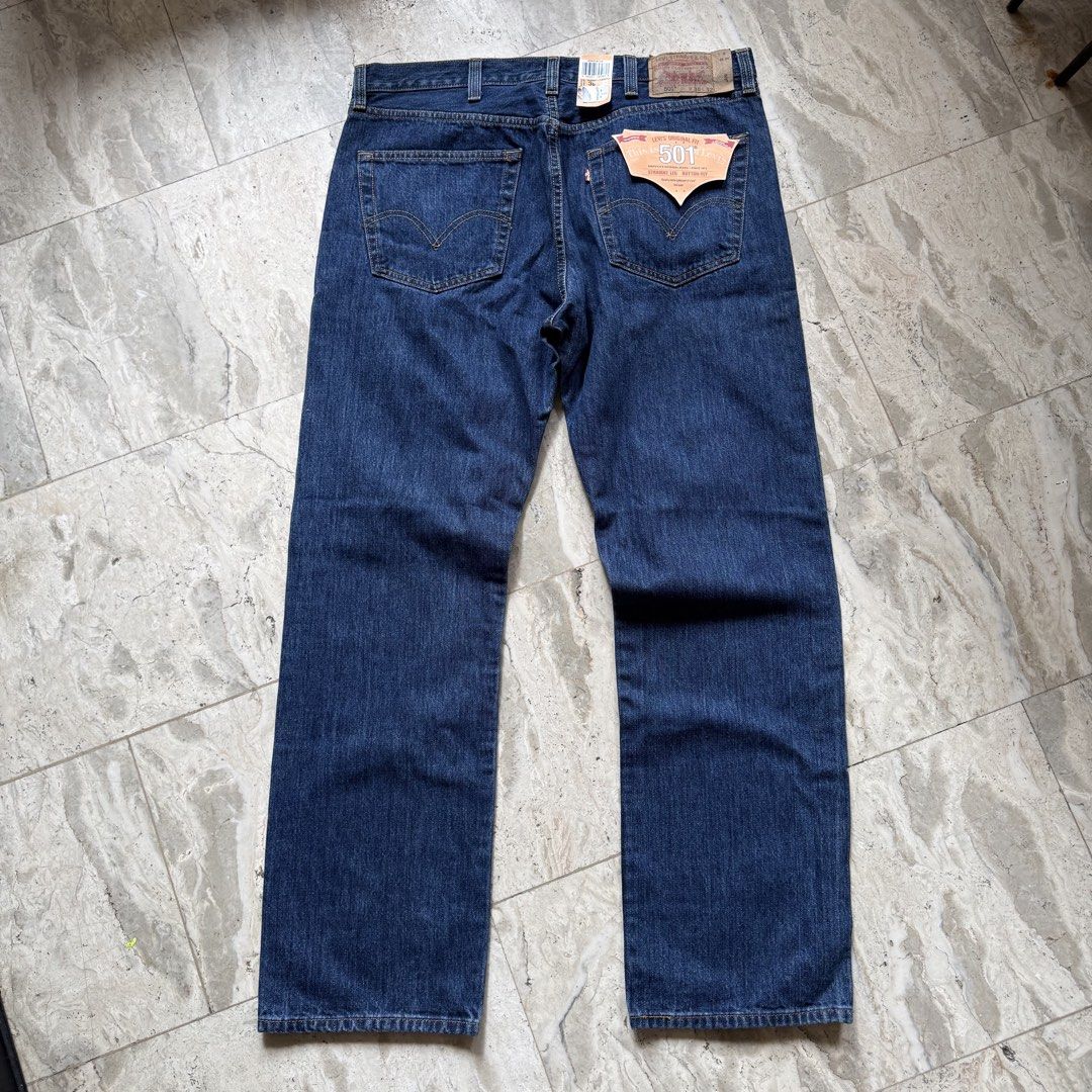 Brandnew Deadstock 90s levis 501 extended patch (Category: Jeans) located in Cavite. Submitted by epiboie (Listing ID 1449913084, Image 1). Description: Deadstock 90s levis 501 extended patch Size 38 42.5 Leg opening 9 Color rate: 9.5/10 excellent condition No issue.