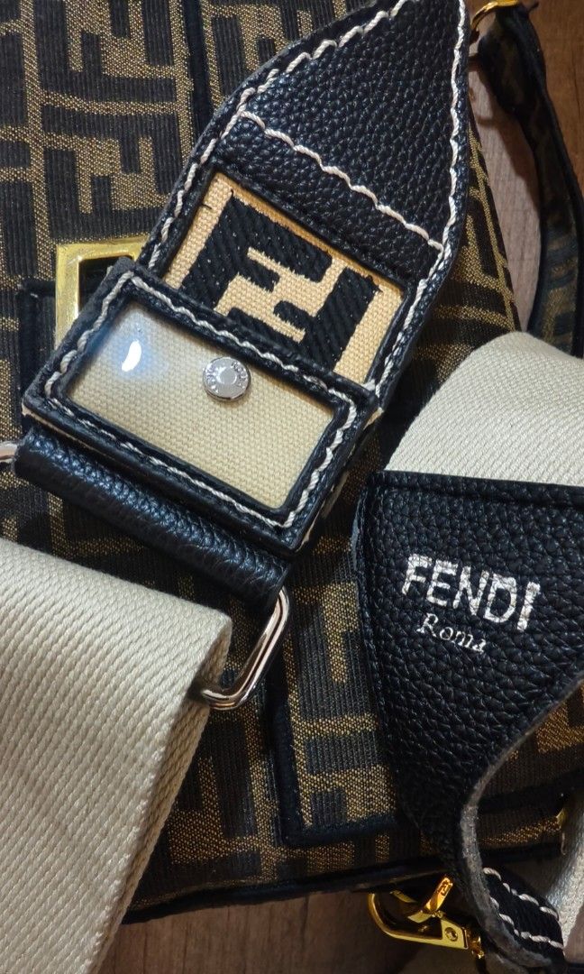 Bundle (Category: Cross-body Bags) located in Shah Alam. Submitted by hauztrendempire (Listing ID 1449922832, Image 3). Description: Fendi Baguette Brown Monogram Jacquard Fabric Condition: 8.5/10 Not For Fussy Buyers *Price Excludes Postage** **NO COD, Courier only** Msg if interested.