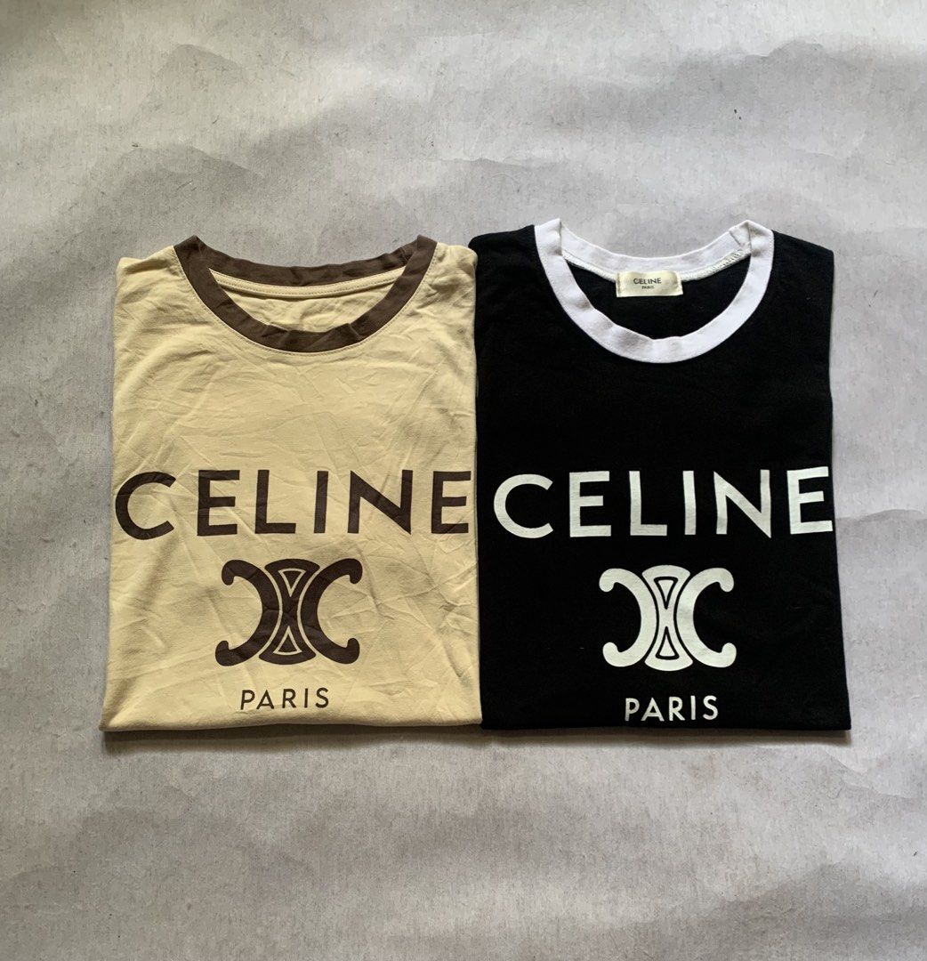 Celine Shirts Bundle (Category: Activewear) located in Manila. Submitted by plasticcase__ (Listing ID 1449759943, Image 1). Description: Selling for bundle Both no issues.