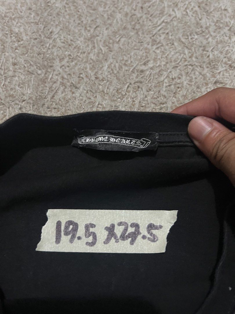 Chrome Hearts 20th anniversary Shirt (Category: Activewear) located in Mexico. Submitted by iseemiyakee. (Listing ID 1449789173, Image 3). Description: Size Large 19.5 width 27.5 length No issue excellent condition .