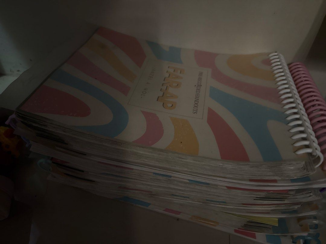 CPA Reviewer Handouts (Category: Textbooks) located in Santa Rosa. Submitted by czescakeeee (Listing ID 1449892518, Image 1). Description: DM .