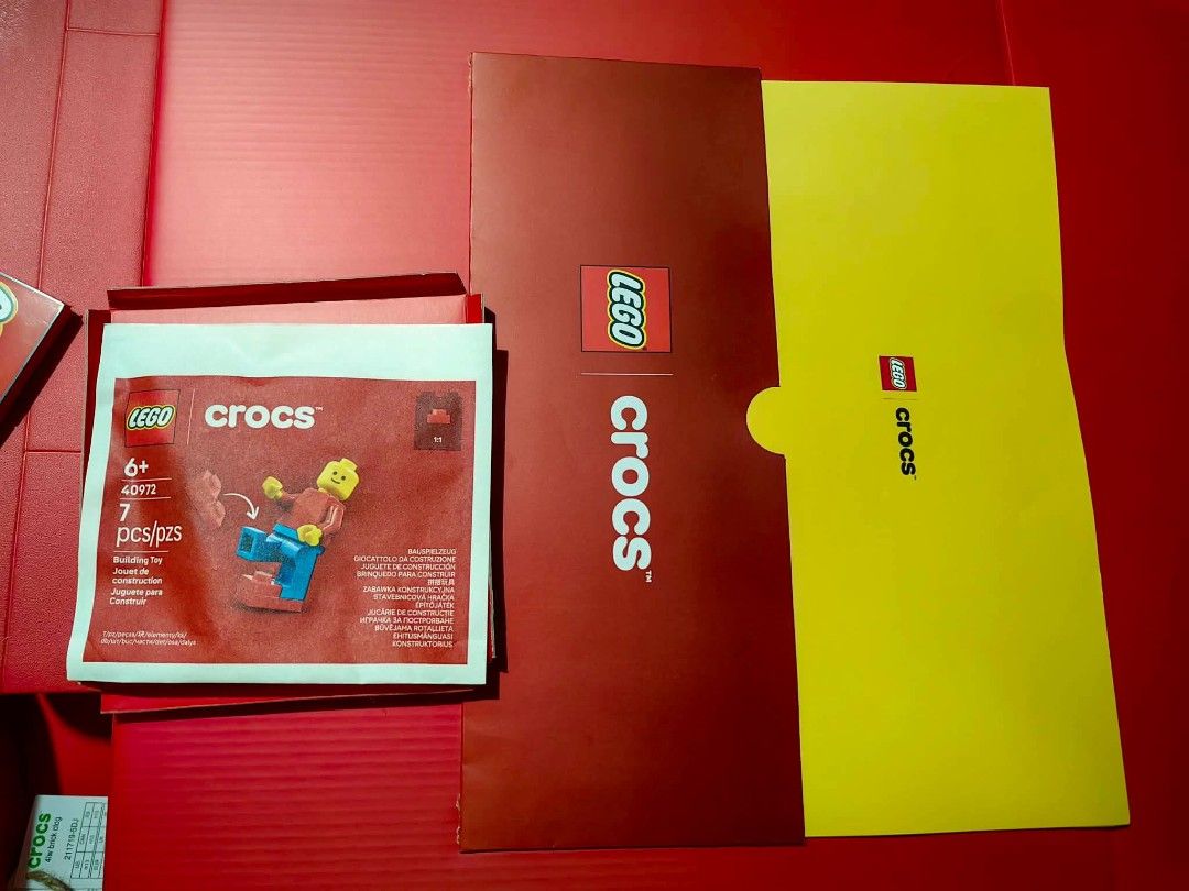 Crocs Lego Brick Clog size 13 US (Category: Slippers & Slides) located in Pasig City. Submitted by titojek (Listing ID 1449770293, Image 3). Description: ⚠️ For sale only. 🔥 Brand new and legit Cr0cs Lego Brick Clog size 13 US. Canada release. Medyo madalang na pair saten. *Wala na ung box na lagayan sa loob, see 2nd to the last pic. Nilagayan kase ng ibang gamit nung inuwe sa Pinas kya tinanggal. Other than that, complete pa naman. *May free na
