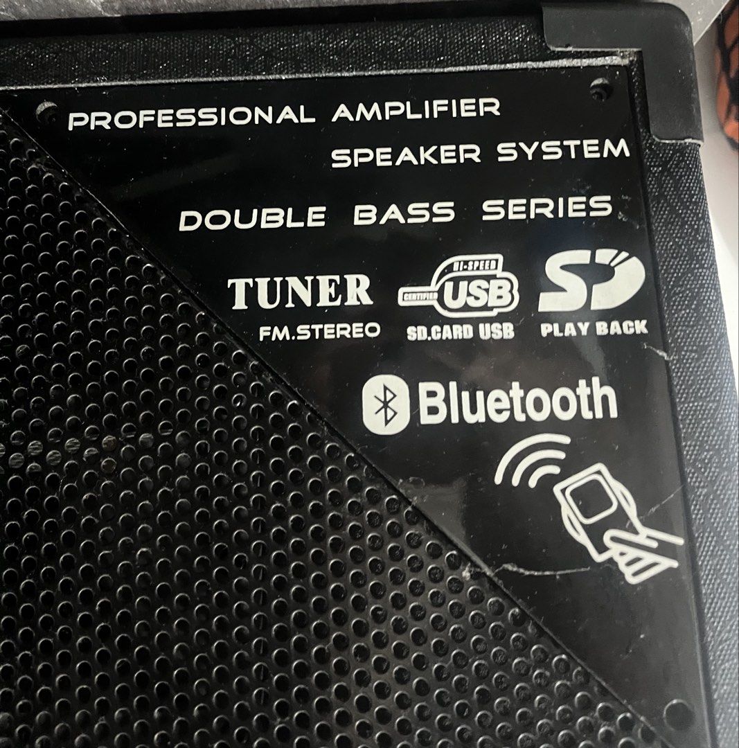 DB Audio Pro Professional Amplifier Speaker System Bluetooth USB SD (Category: Soundbars, Speakers & Amplifiers) located in Tanza. Submitted by janskravings (Listing ID 1449918912, Image 3). Description: willing to negotiate if sure buyer. orig price:7000 - Professional amplifier speaker system - Double Bass Series - Features: FM tuner, USB, SD card playback, Bluetooth - Multiple inputs for microphones and other audio sources - Adjustable control