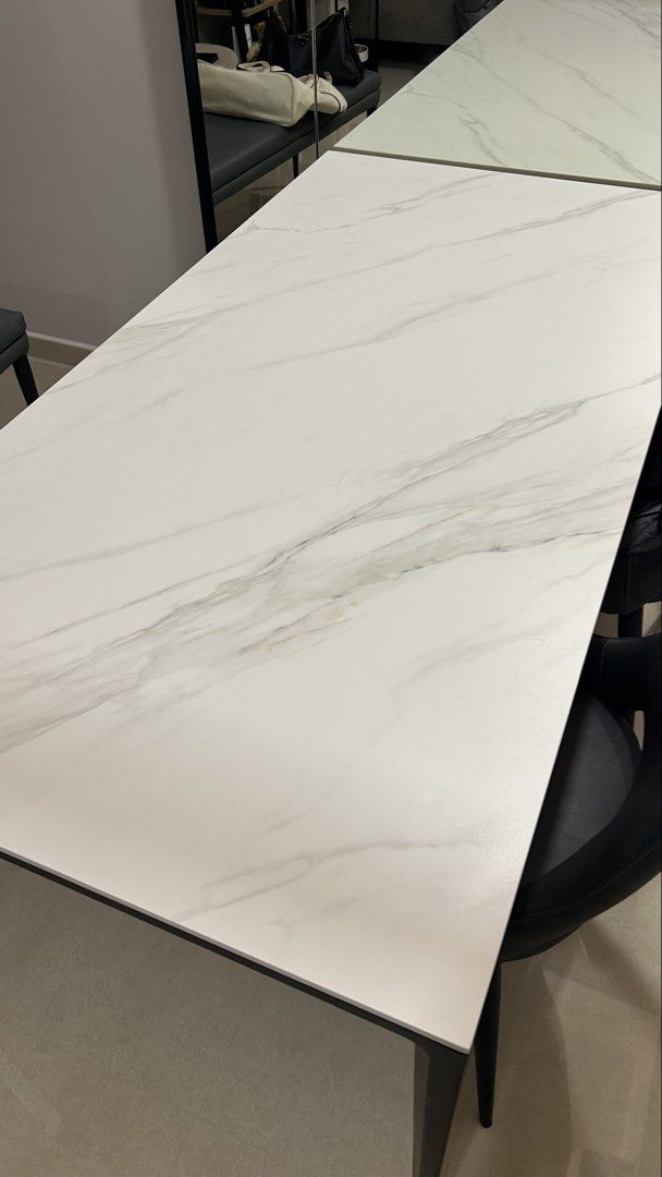 Dining Table (Category: Tables & Sets) located in Singapore. Submitted by charlbs28 (Listing ID 1449896309, Image 1). Description: 1.6m dining table Please arrange for self collect/lalamove delivery or use Carousell’s delivery service .