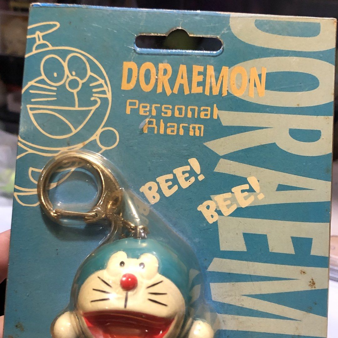 DORAEMON PERSONAL ALARM KEYCHAIN - AS IS, UNTESTED! (Category: Character Goods) located in Quezon City. Submitted by kitsune.treasures (Listing ID 1449875027, Image 2). Description: *First to pay policy! *1 day reservation only. Failure to pay on time, auto cancel. 📍Quezon City * MOD: J&T | Lalamove * MOP: GCASH | BPI 📦ON HAND AND READY TO SHIP! CONDITION: WHAT YOU SEE IS WHAT YOU GET. Dimensions: Kindly check the photos for the actual measurem