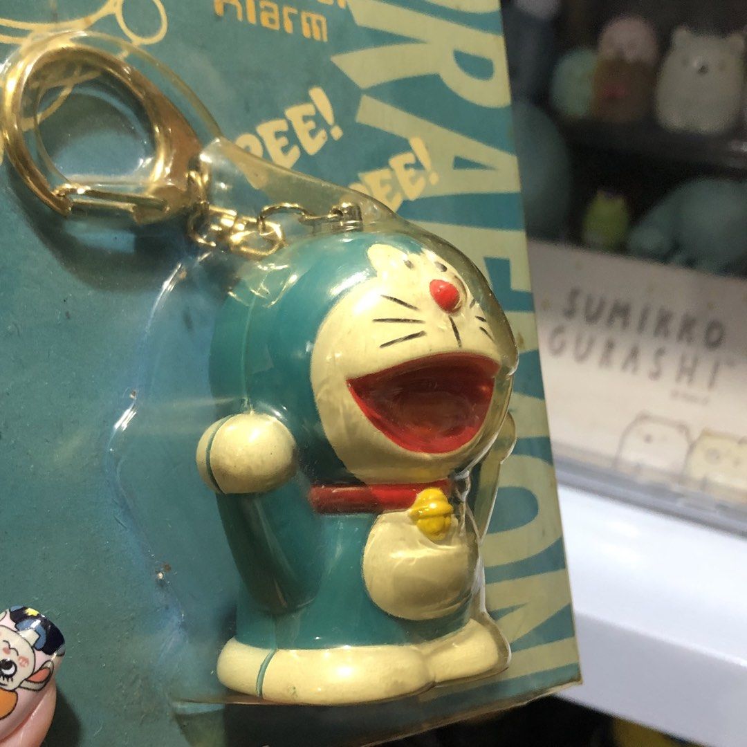 DORAEMON PERSONAL ALARM KEYCHAIN - AS IS, UNTESTED! (Category: Character Goods) located in Quezon City. Submitted by kitsune.treasures (Listing ID 1449875027, Image 3). Description: *First to pay policy! *1 day reservation only. Failure to pay on time, auto cancel. 📍Quezon City * MOD: J&T | Lalamove * MOP: GCASH | BPI 📦ON HAND AND READY TO SHIP! CONDITION: WHAT YOU SEE IS WHAT YOU GET. Dimensions: Kindly check the photos for the actual measurem