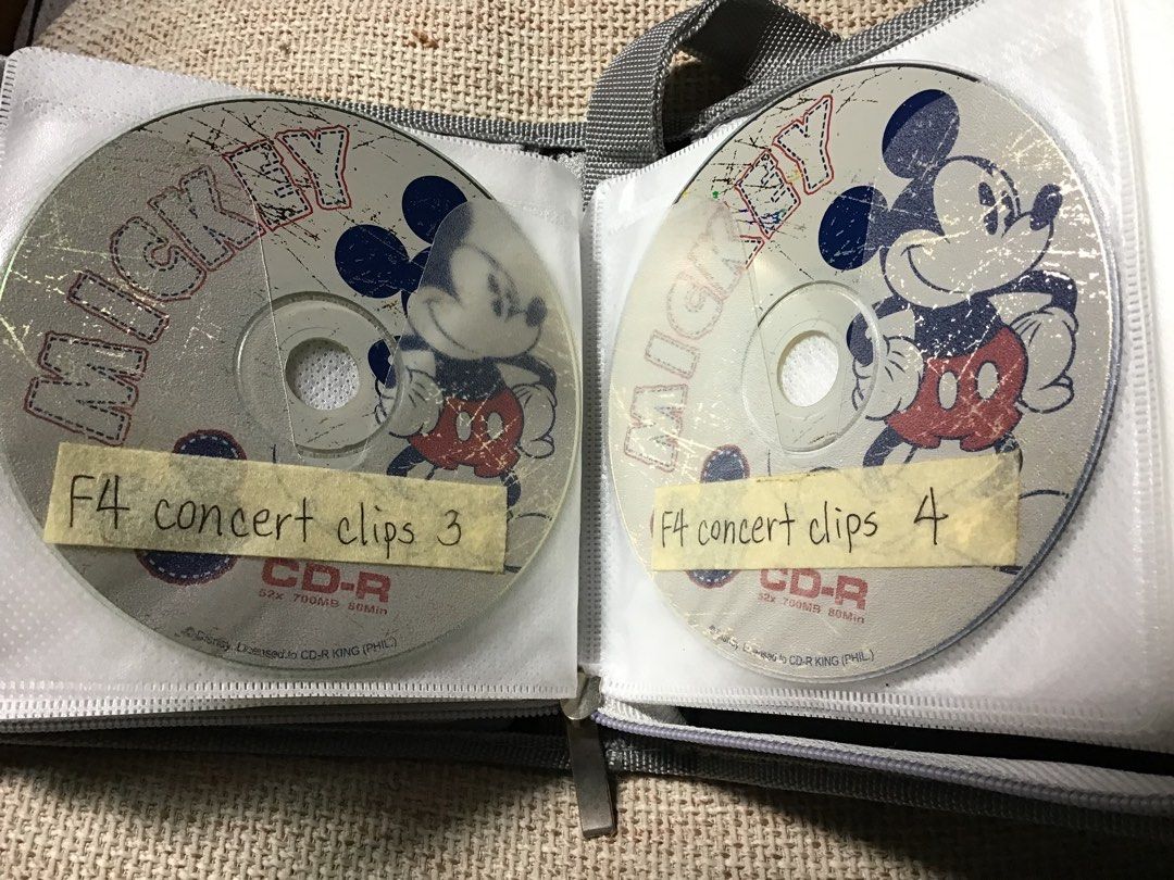 F4 related VCDs (Category: CDs & DVDs) located in Manila. Submitted by carou35896 (Listing ID 1449801199, Image 2). Description: sold per piece burned copies only can also be sold as a set.
