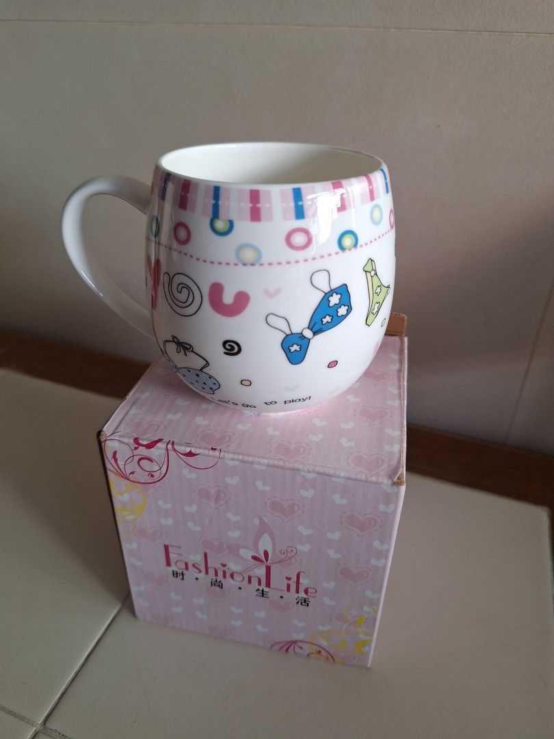 Fashion Life Ceramic Mug with Box509949279470899201