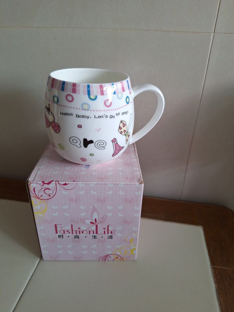 Fashion Life Ceramic Mug with Box