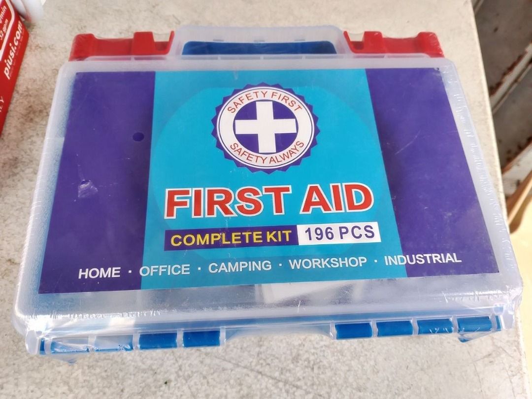 First Aid Kit Specs: Complete Kit (Category: Everything Else Others) located in Caloocan City. Submitted by calm_09938506461_lito (Listing ID 1449760047, Image 2). Description: Specs: Complete Kit.