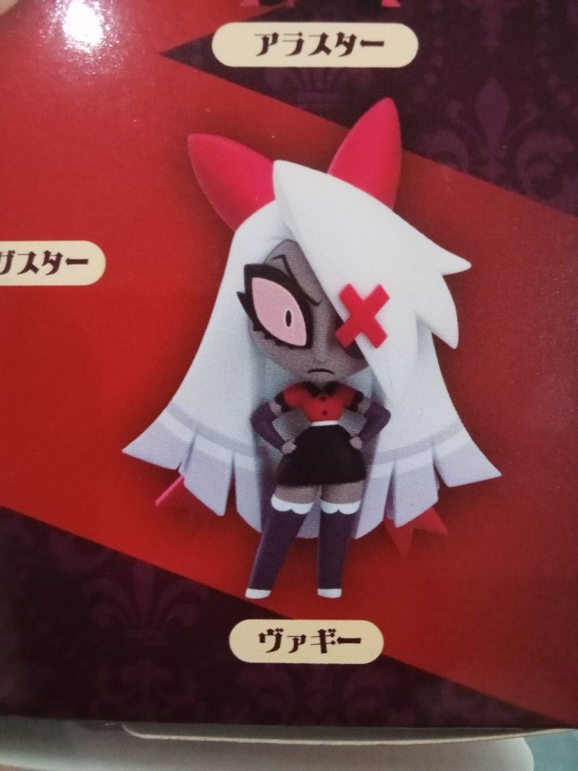 [GUARANTEED] Hazbin Hotel Vaggie Figure (Category: Figurines & Statues) located in Taguig. Submitted by mspink18 (Listing ID 1449892224, Image 2). Description: From Japan Opened to check PAYMENT through Gcash SHIPPING via Lalamove or J&T.