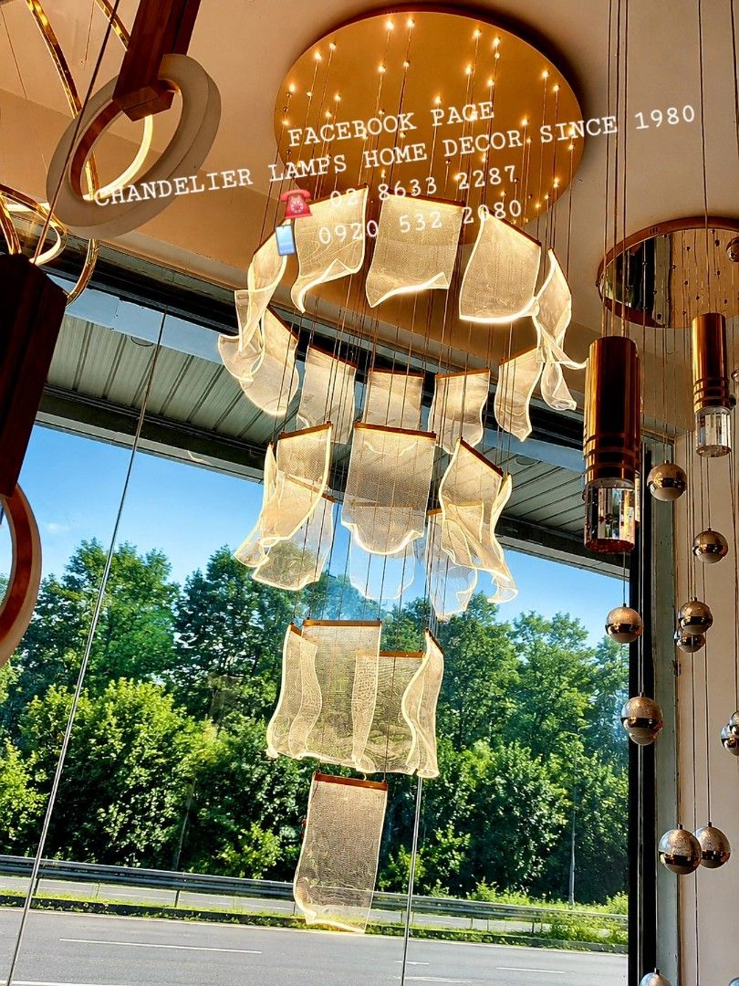 High ceiling modern lamp (Category: Lighting) located in Manila. Submitted by aranyailawan (Listing ID 1449832471, Image 2). Description: 🪬🧿 COLLECTING ORDERS🧿🪬 SAME DAY DELIVERY SHIPPING We're now open to serve you DESIGN ORDER NAME ADDRESS LANDMARK CELLPHONE NUMBER#ModernChandelier #Chandelier #CeilingLamps #Solar #lightingfixture #lightingdecor #lightingtrendz #minimalistchandeliers #Nordicchandelier #nordiclamps #InteriorDesign #ModernHom