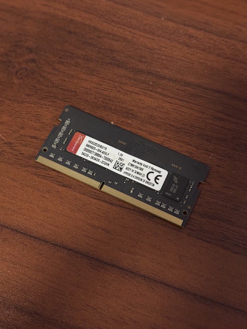HyperX Laptop RAM 16GB DDR4 3200Mhz510348473370552321