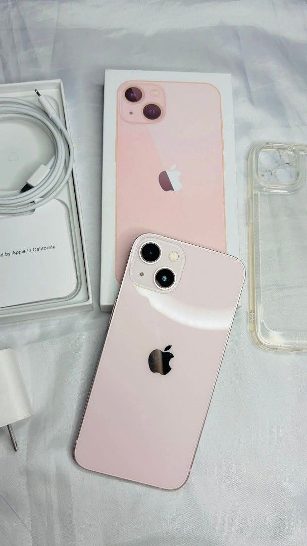 iPhone 13 Pink (Category: iPhone 13 Series) located in Manila. Submitted by charms.krystal (Listing ID 1449852152, Image 1). Description: complete Package.