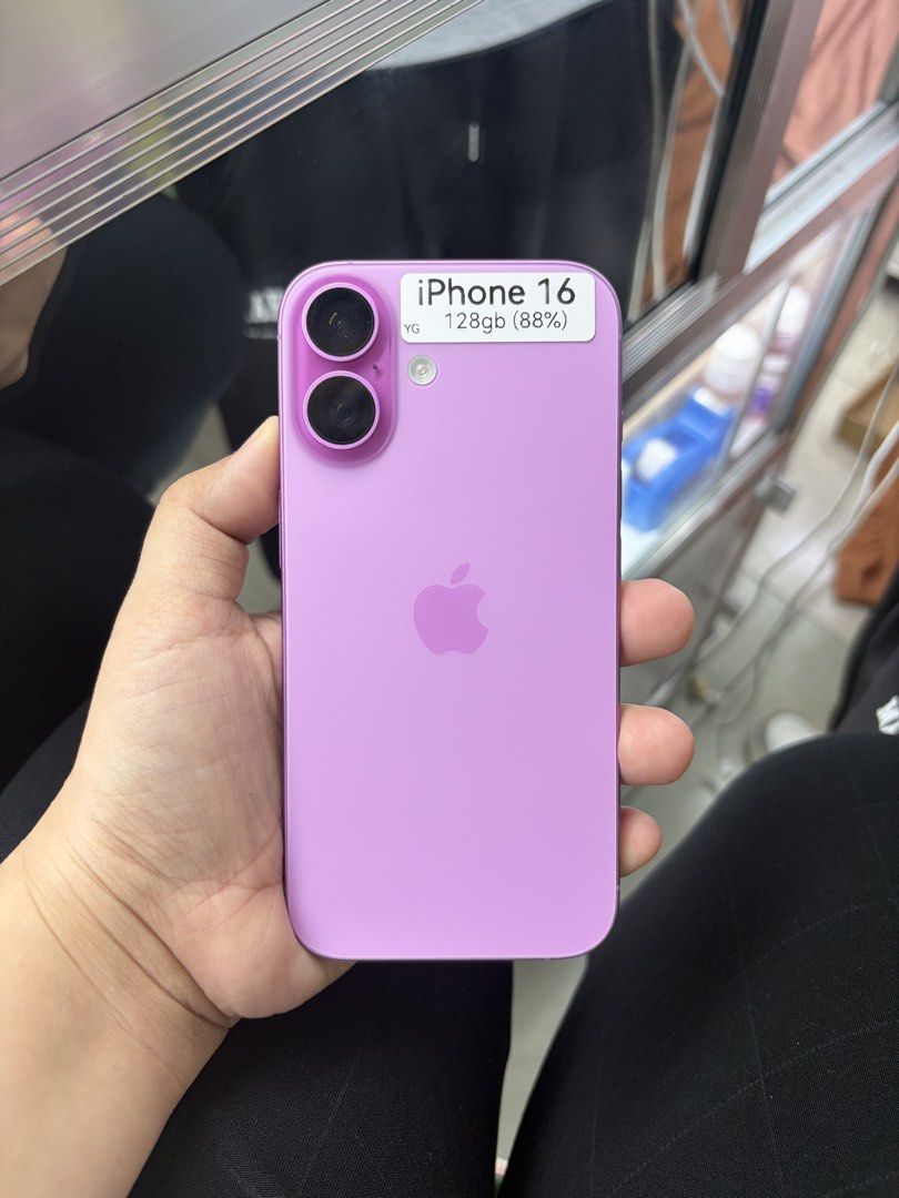 Iphone 16 128gb 88% bh FU NTC No issue (Category: iPhone 16 Series) located in San Juan City. Submitted by javedsgadgetshop (Listing ID 1449760905, Image 1). Description: Posting available device for today! QUICK INFO : Iphone 16 128gb 88% battery Factory unlock No issue / No repair Comes w/ case&charger Price may vary depends on the available Accepting swap/trade-in/installment/walk-in/delivery. For reference: visit our page - Javed's Gadget Sho