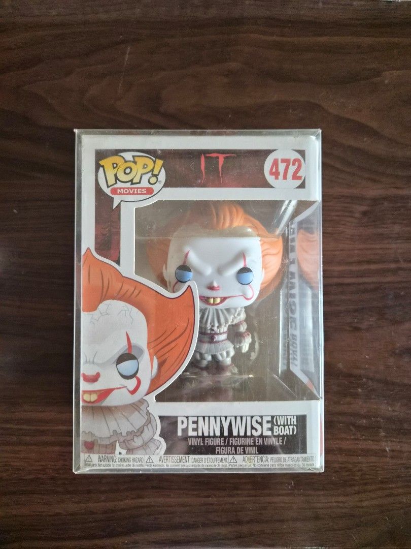 Pop Movie IT - Penny Wise (Category: Designer & Blind Box Toys) located in Quezon City. Submitted by mark.gd (Listing ID 1449785584, Image 1). Description: 📢📢📢 EVERYTHING MUST GO 📢📢📢 📢📢📢 R F S : M I G R A T I O N 📢📢📢 📢📢📢 F I X . P R I C E 📢📢📢 ⚠️ ⚠️ ⚠️ B E L O W T R E N D I N G V A L U E ⚠️ ⚠️ ⚠️ ✨️ A U T H E N T I C ❌️ not U K A Y - U K A Y ❌️ not a R E S E L L E R.