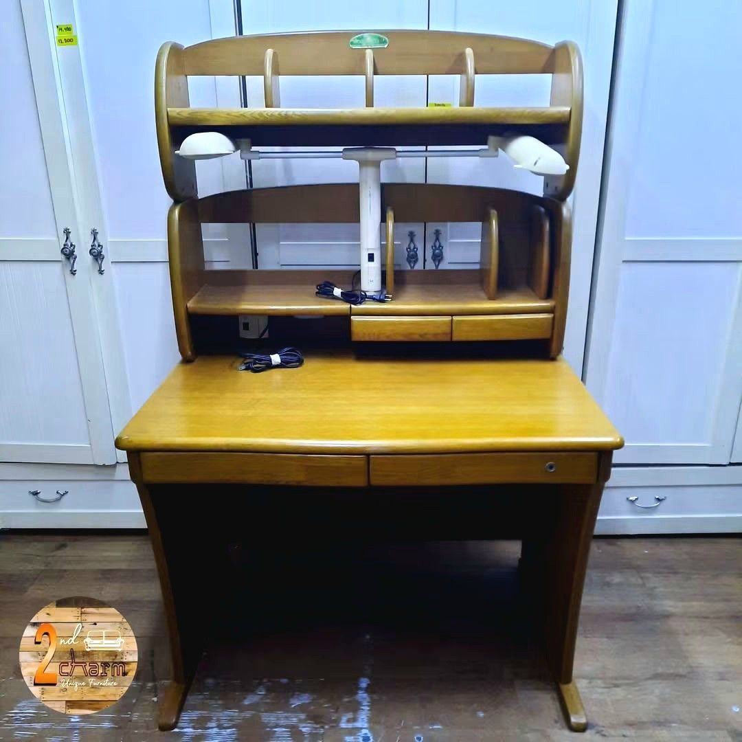 Japan Surplus KOIZUMI Study table w/ shelving headboard (Category: Tables & Sets) located in Paranaque City. Submitted by eu.kr.jpsurplus (Listing ID 1449897307, Image 3). Description: 💳 𝐌𝐨𝐝𝐞 𝐨𝐟 𝐏𝐚𝐲𝐦𝐞𝐧𝐭 ✅ QR Ph Credit Card ✅️ GCash ✅ BDO Bank Transfer ✅ BPI Bank Transfer 📍 𝙋𝙖𝙮𝙢𝙚𝙣𝙩 𝙞𝙨 𝙢𝙖𝙙𝙚 𝙪𝙥𝙤𝙣 𝙥𝙞𝙘𝙠-𝙪𝙥 𝙛𝙧𝙤𝙢 𝙪𝙨..